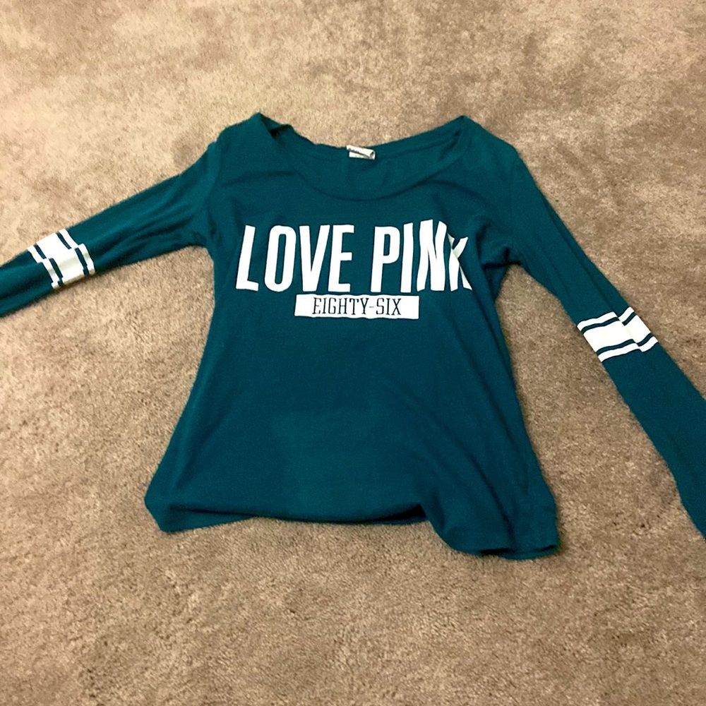 Vintage PINK Long-Sleeve Shirt